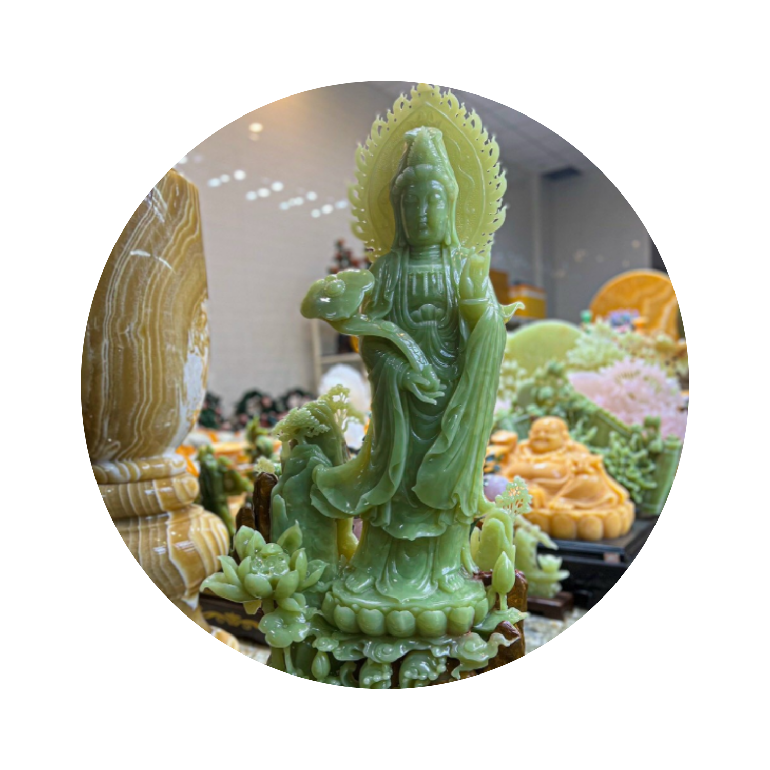 Tượng Phật Đá Tự Nhiên