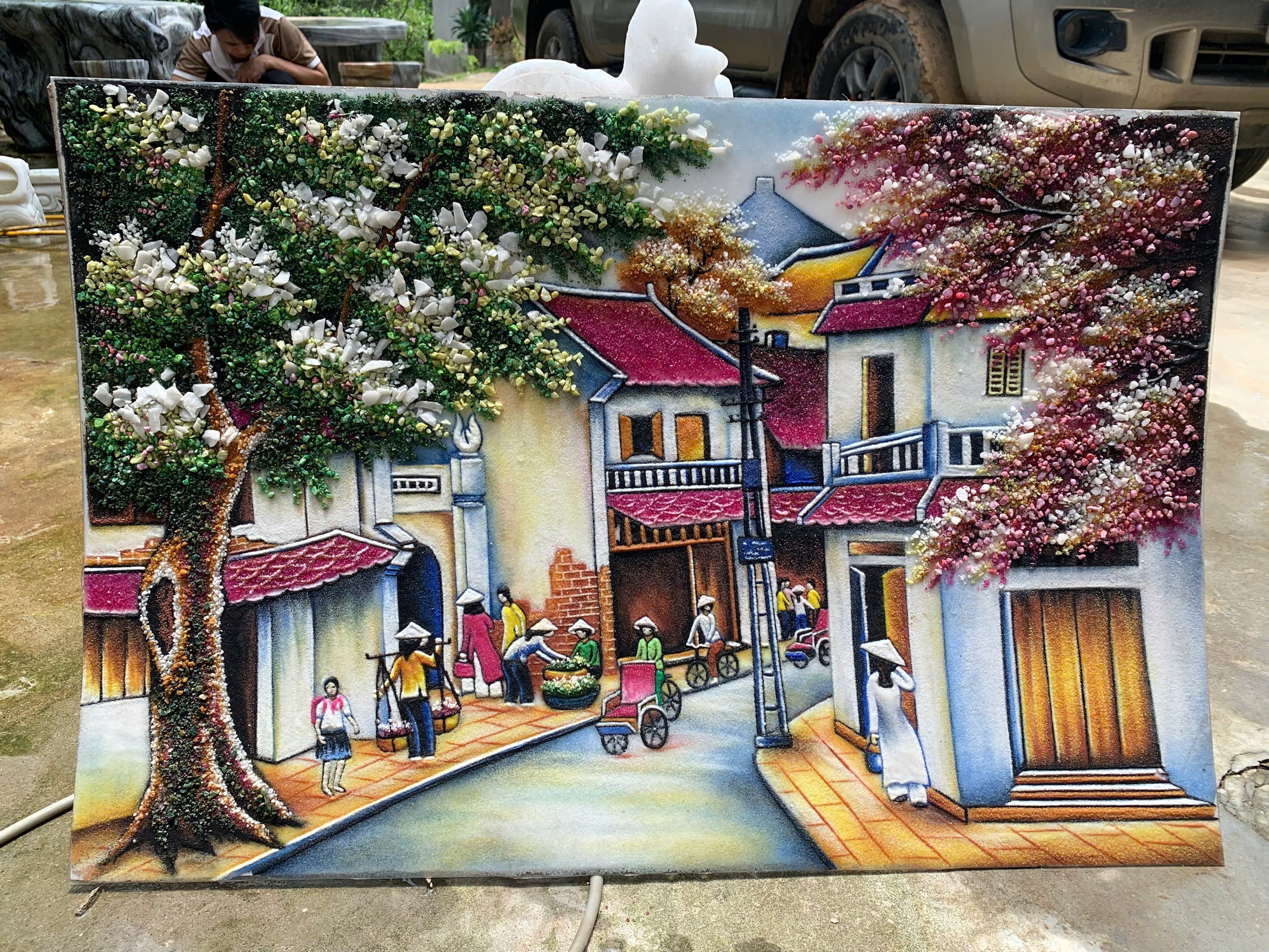 Tranh Đá Quý