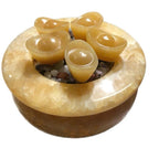 Bát tụ bảo size 20cm đá Hoàng Long, chưng chơi phong thủy, decor trang trí, sưu tầm