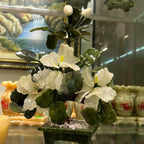 Cây hoa đá thạch anh trắng