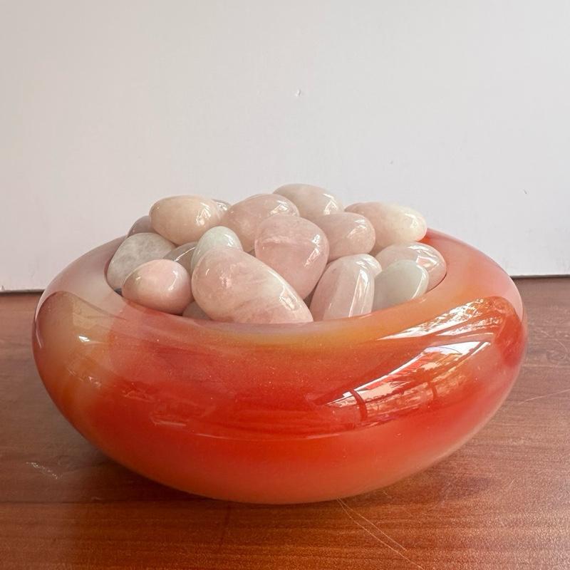 Bát Ngọc Mã Não 18cm Kèm 1,5kg Thạch Anh – ảnh sản phẩm 8 – Xuân Ngọc Phát