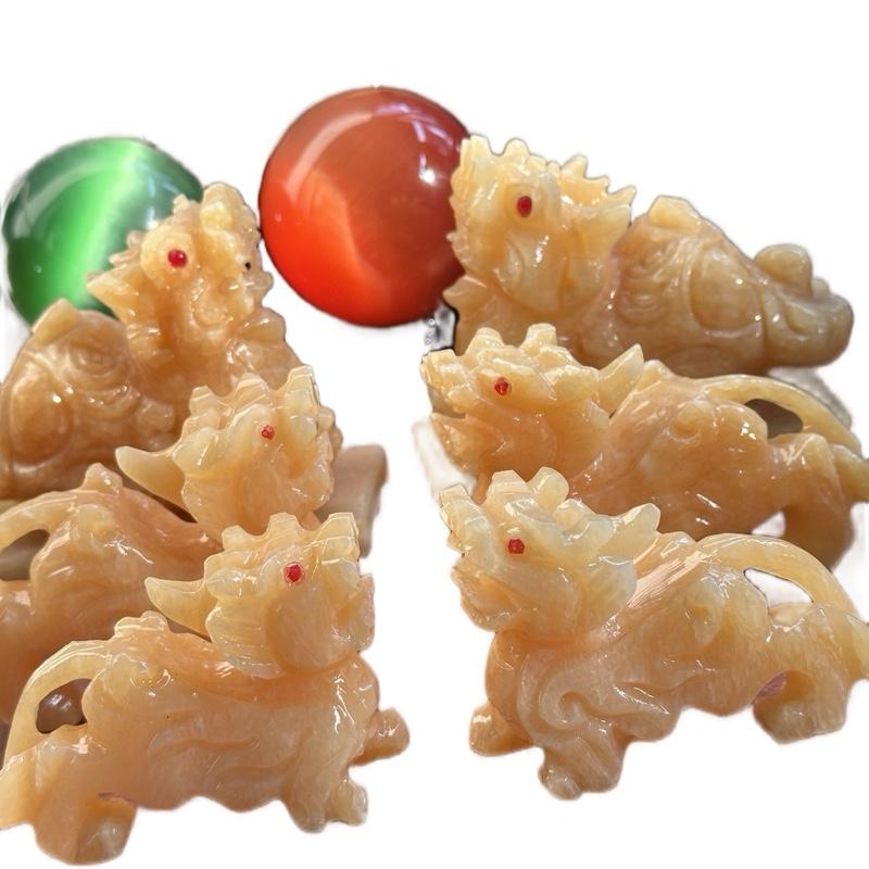 Tỳ hưu đá Hoàng Long, vật phẩm phong thủy được chế tác thủ công, chưng phong thủy , trang trí nhà cửa…