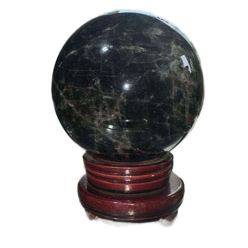Bi Cầu Thạch Anh Đen - Size 16cm - 4,9kg