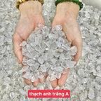 Vụn thạch anh ngũ sắc , rải  nền nhà đủ màu ạ