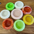 Bát đá mã não đủ màu dùng để làm bát tụ thủy hoặc bát dâng hoa - Decor, Decor Phòng