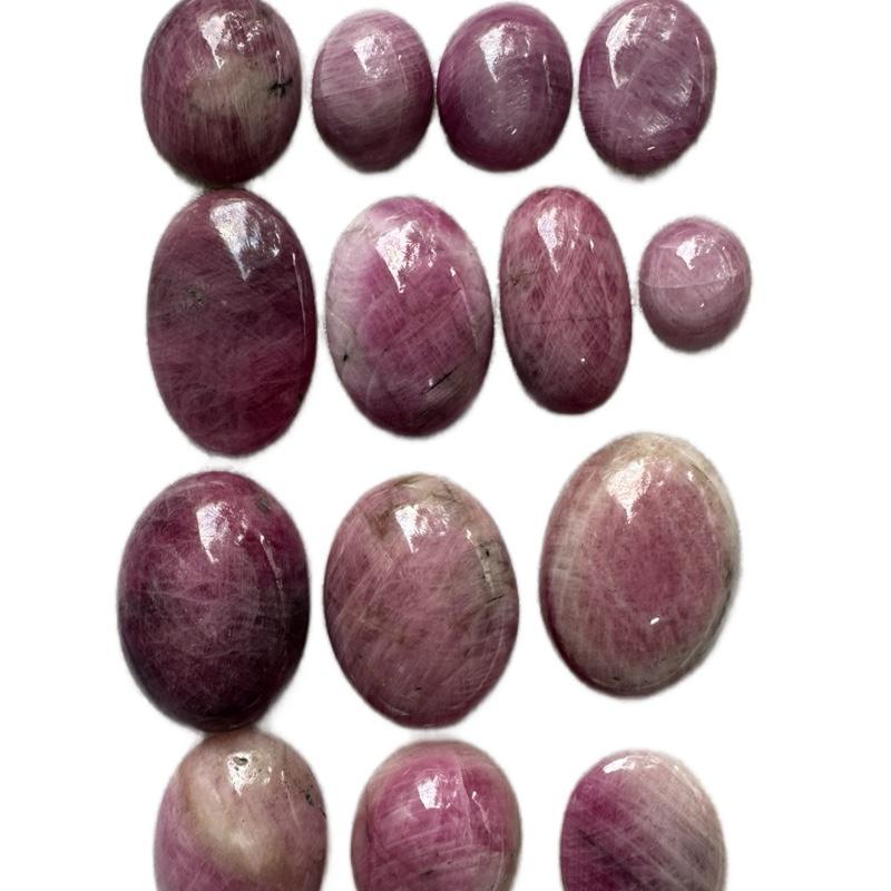 Mặt dây đá ruby, mài bóng thủ công.Làm trang sức, chơi phong thủy, trang trí..v.v..