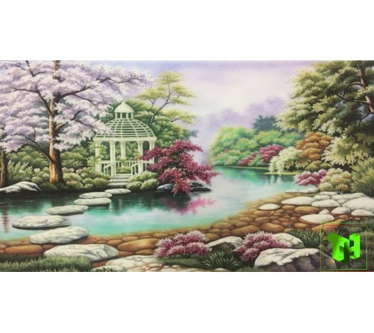 Tranh Đá Quý Phong cảnh đẹp 2024 Phong Thủy – Vẻ đẹp sơn thủy hữu tình - HTX. Tân Ngọc Phát
