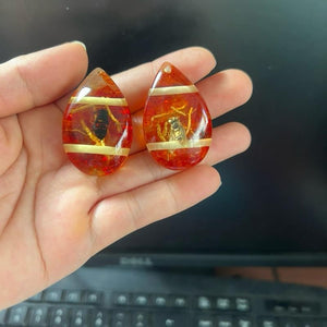 Mặt Dây Hổ Phách – Chế Tác Thủ Công