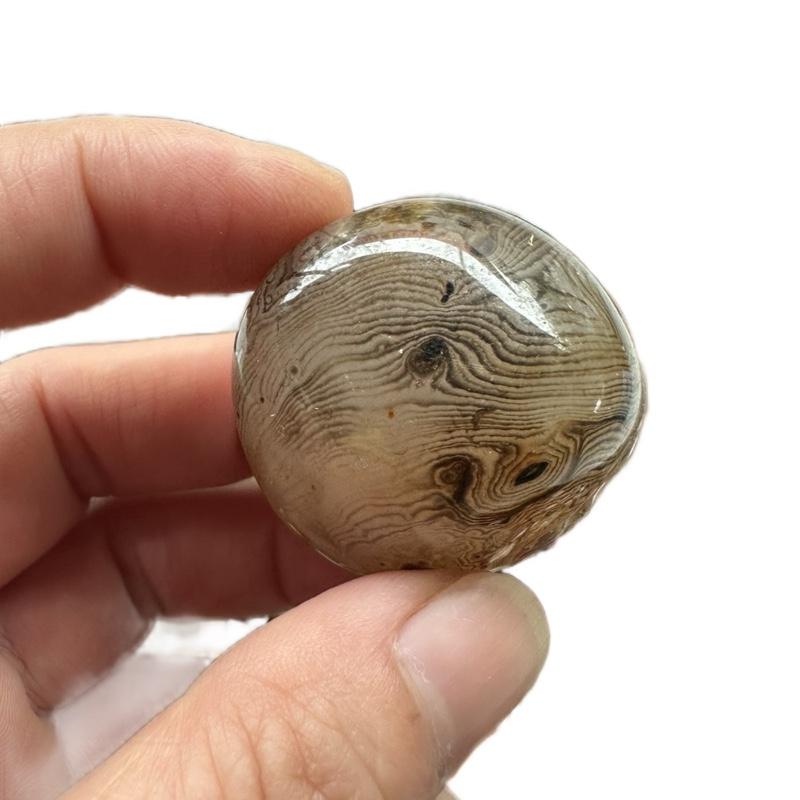 10 - Đá Mã Não Vân Đá Sỏi Mã Não Đánh Bóng Thủ Công Hàng Vân Đẹp Độ Bóng Cao Dùng Chơi Phong Thủy Trang Trí Nhà Cửa Sân Vườn