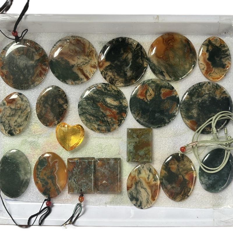 Băng Ngọc Thuỷ Tảo Rêu - Moss Agate