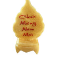 Lá Bồ Đề Đá Phong Thủy Chúc Mừng Năm Mới Trang Trí Nghệ Thuật Sắp Đặt Sưu Tầm Chất Đá Tự Nhiên Chế Tác Thủ Công