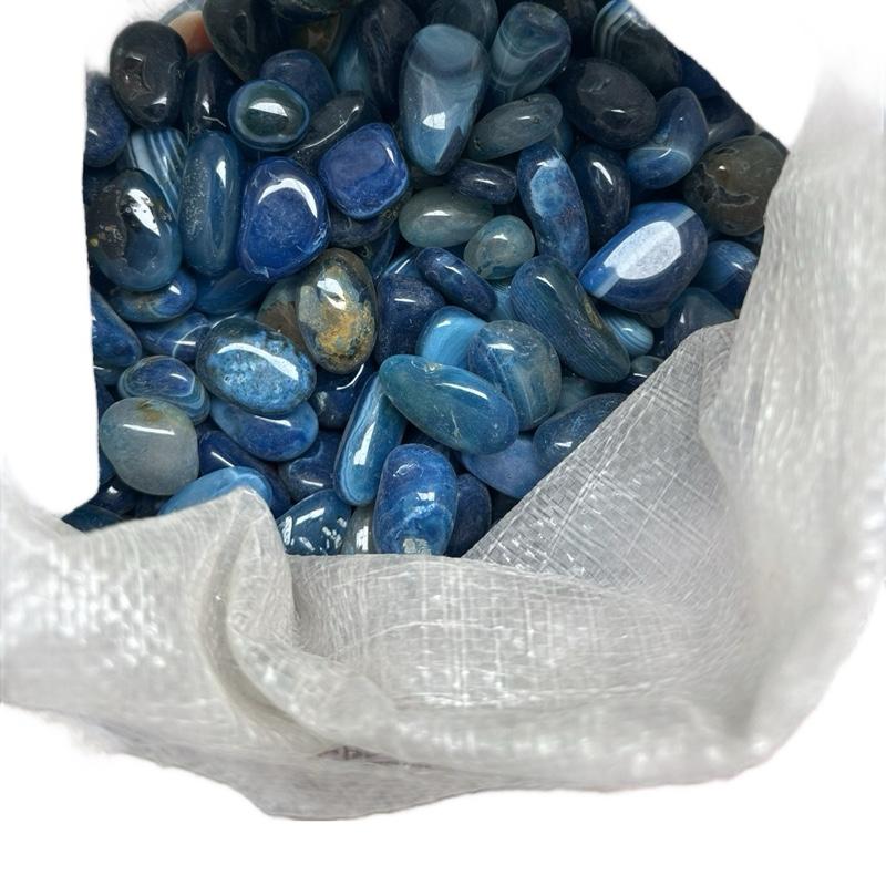 01 - Đá Mã Não Xanh Dương
