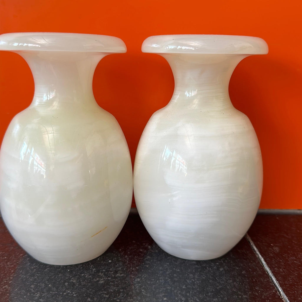 Căpj lục bình đá onyx trắng, Màu trắng đục, hiện đại, sang trọng