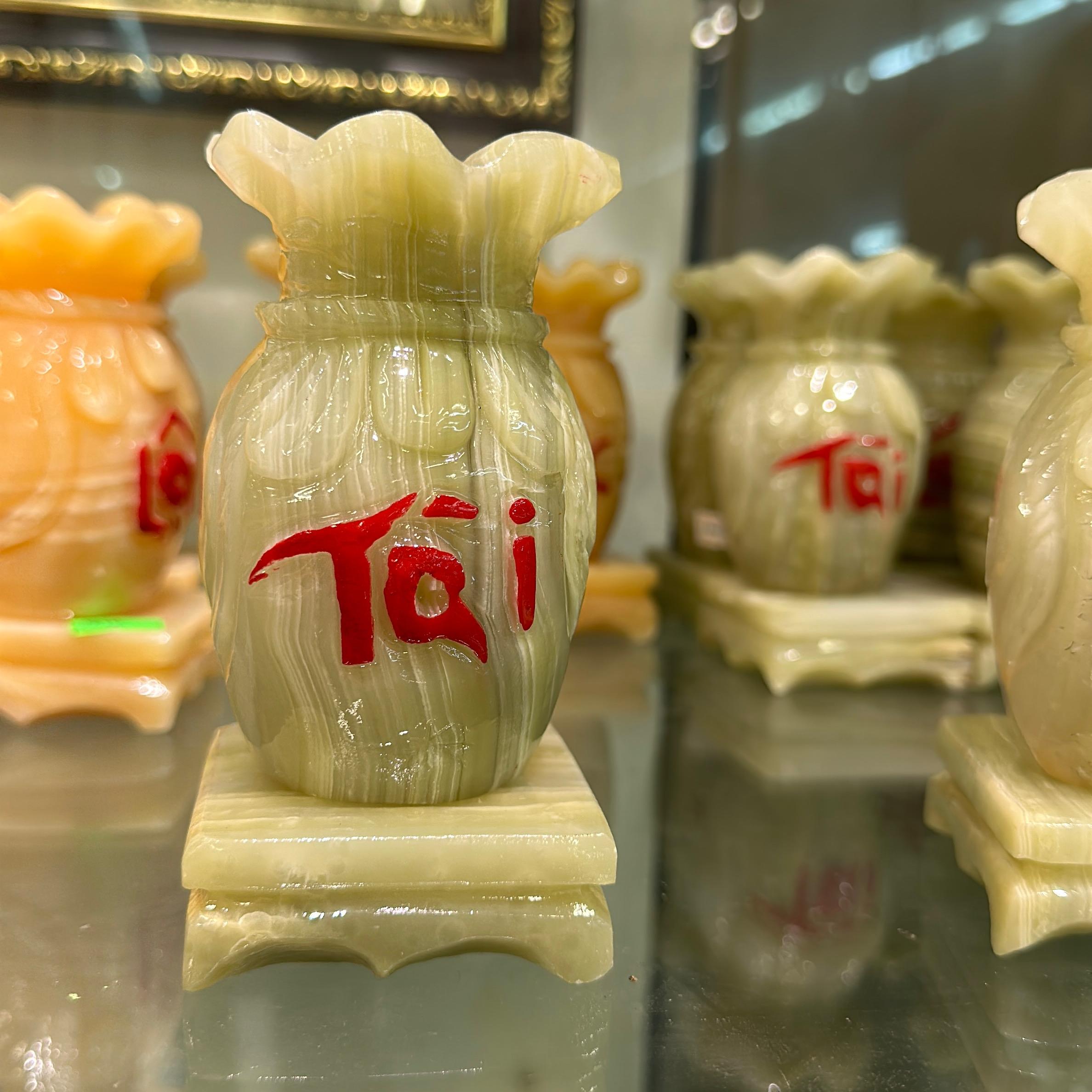 Túi tài Lộc onyx 15cm
