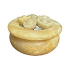 Bát tụ bảo size 20cm đá Hoàng Long, chưng chơi phong thủy, decor trang trí, sưu tầm