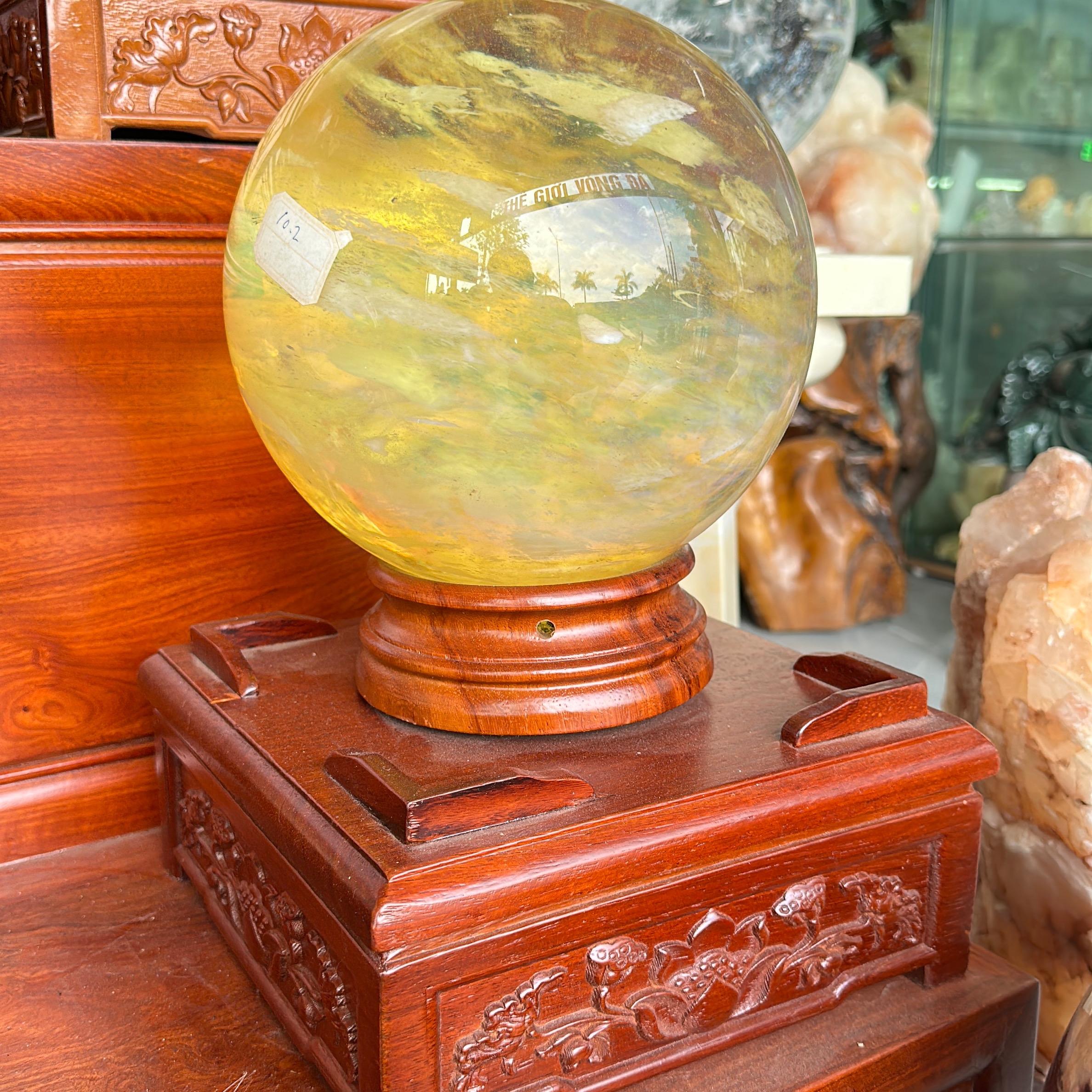 bi cầu Obisidian  Vàng+ 7 màu