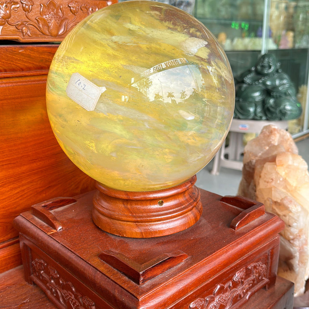 bi cầu Obisidian  Vàng+ 7 màu