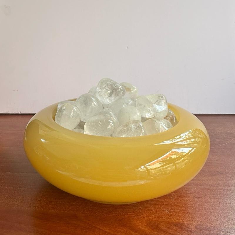 Bát Ngọc Mã Não 18cm Kèm 1,5kg Thạch Anh
