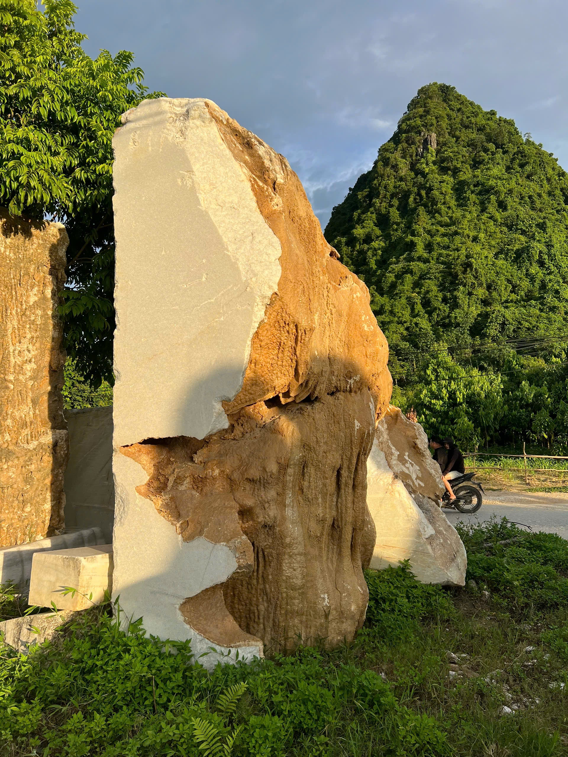 Đá Marble Trắng Cộng Sinh Canxit – Vẻ Đẹp Nguyên Bản Của Tự Nhiên, Độc Bản Và Đầy Giá Trị