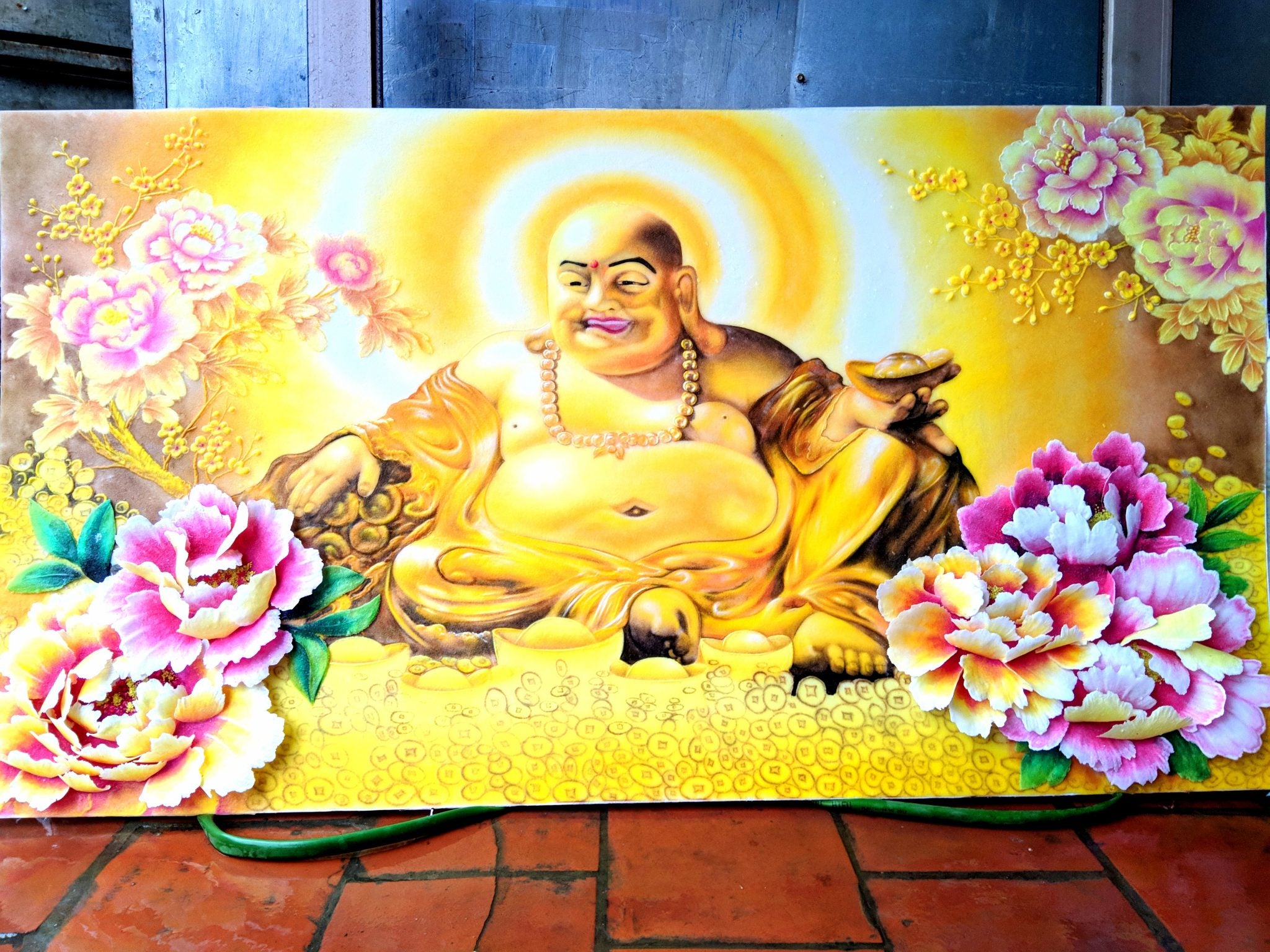 Tranh Đá Quý Phong Thủy TPC 060 – Tác Phẩm Trang Trí Sang Trọng - tranh đá quý phong thủy HTX Tân Ngọc Phát