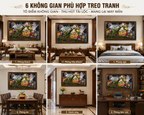 Tranh Đá Quý Cao Cấp Phú Quý Mãn Đường TPC 061 - Hình ảnh chi tiết 2