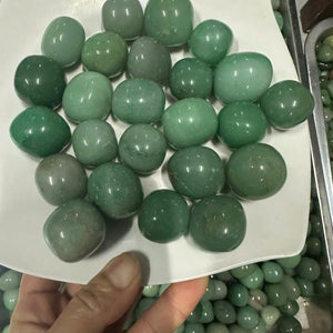 Sỏi Thạch Anh Dâu Tây Xanh (Từ 2-3cm) – Trang Trí Chậu Cây, Bể Cá