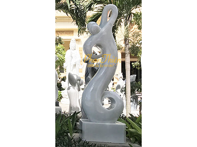 Tượng Nghệ Thuật (Đá Tự Nhiên) (NT07) - Cẩm Thạch - Cao 200cm - Phù Hợp Sân Vườn và Nhà Thờ - Tân Ngọc Phát