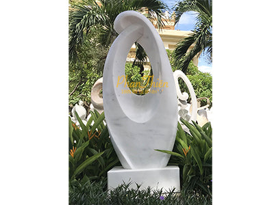 Tượng Nghệ Thuật (Đá Tự Nhiên) (NT10) - Cẩm Thạch - Cao 200cm - đá Tự Nhiên Nguyên Khối - Tân Ngọc Phát