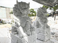 Tượng Kỳ Lân đá Cẩm Thạch Cao 1,95m - Trắng - Cao 195cm - Mẫu Đẹp Cao Cấp - Tân Ngọc Phát