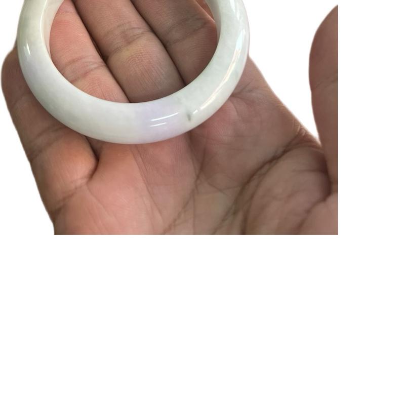 Vòng cẩm thạch bản hẹ chế tác thủ công đeo trang sức chơi phong thủy sưu tầm thời trang chất lượng cao