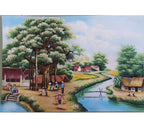 Tranh Đá Quý Phong cảnh – Vẻ đẹp sơn thủy hữu tình, sang trọng và bình an - HTX. Tân Ngọc Phát