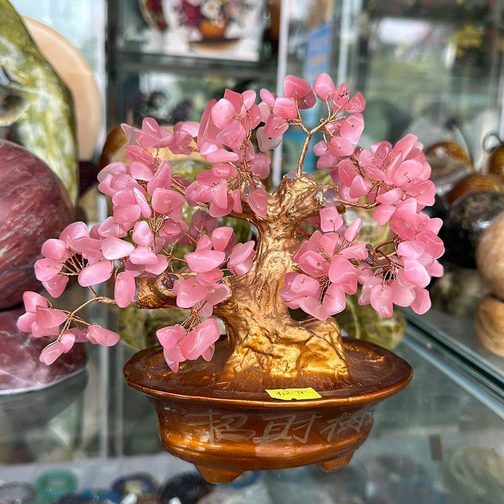 Cây đá thạch anh Hồng