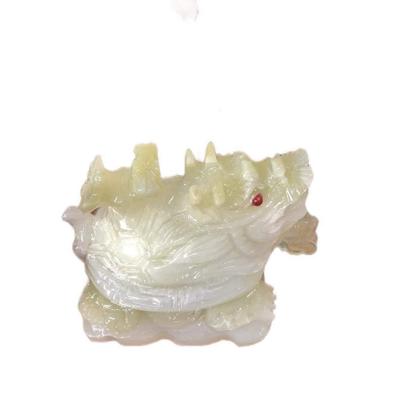 Long quy đá Onyx chơi phong thủy sưu tầm chưng bày nghệ thuật hình rồng độc đáo