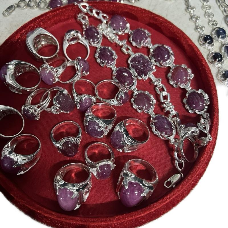 Nhẫn bạc đính đá ruby, hàng trang sức , chơi thời trang, trang trí, sưu tầm..v.v..