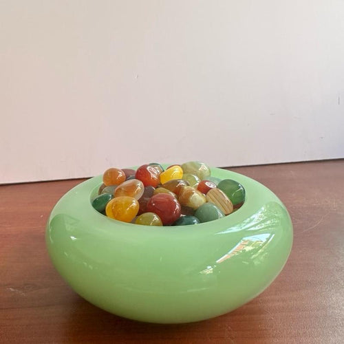 Bát Ngọc Mã Não 15cm kèm sỏi Mã Não đủ màu – ảnh sản phẩm 2 – Xuân Ngọc Phát