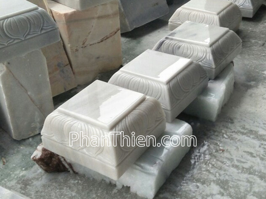 Chân Cột đá Vuông Nhà Gỗ - Vui Lòng Đặt Hàng - đá Trang Trí, đá Kiến Trúc, đá Xây Dựng, đá Tự Nhi - Cao Thiếu Chất Lượng.""" - Mẫu 02 - Tân Ngọc Phát