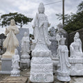 Tượng Phật Quan Âm bằng đá tự nhiên - Xuân Ngọc Phát