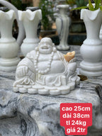 Tượng Phật Di Lặc Đá Ngọc Onyx Phong Thủy – Chạm Khắc Thủ Công