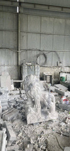 Mộ Đá Marble Trắng Lục Yên – Giải Pháp Bền Đẹp Cho Lăng Mộ, Đền Chùa Và Công Trình Tâm Linh
