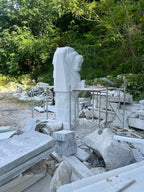 Mộ Đá Marble Trắng Lục Yên – Giải Pháp Bền Đẹp Cho Lăng Mộ, Đền Chùa Và Công Trình Tâm Linh