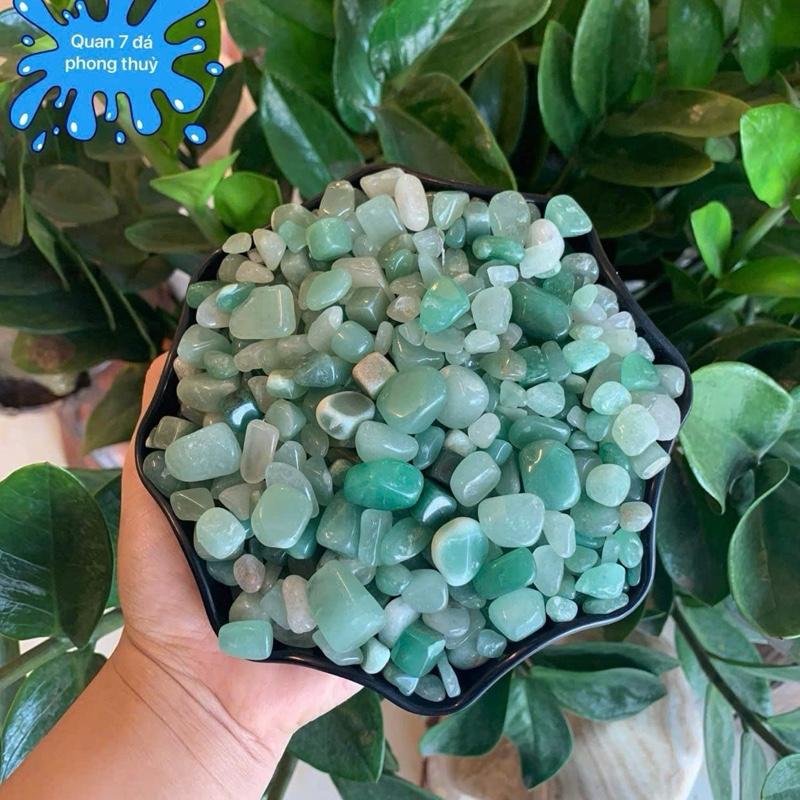 Đá thạch anh vụn đủ màu, chơi phong thủy, rải nền,trấn trạch, rải gốc cây cảnh..v..v..