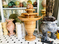 Đài Phun Nước đá Vân Gỗ - Khác - Cao 108cm - Tạo Điểm Nhấn Trang Trọng - Tân Ngọc Phát