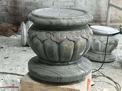 Đế Chân Trụ Cột đá Cẩm Thạch Đen - Vui Lòng Đặt Hàng - đá Trang Trí, đá Kiến Trúc, đá Xây Dựng, đá Tự Nhi - Cao Thiếu Chất Lượng.""" - Tân Ngọc Phát