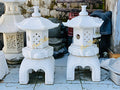Đèn đá Sân Vườn Kiểu Nhật Bản - ĐÈN đá SÂN VƯỜN KIỂU NHẬT BẢN (DEN-09) - PHAN THIÊN Sản Phẩm Được Điêu Khắc bằng - Trắng - Cao 65cm - Tân Ngọc Phát