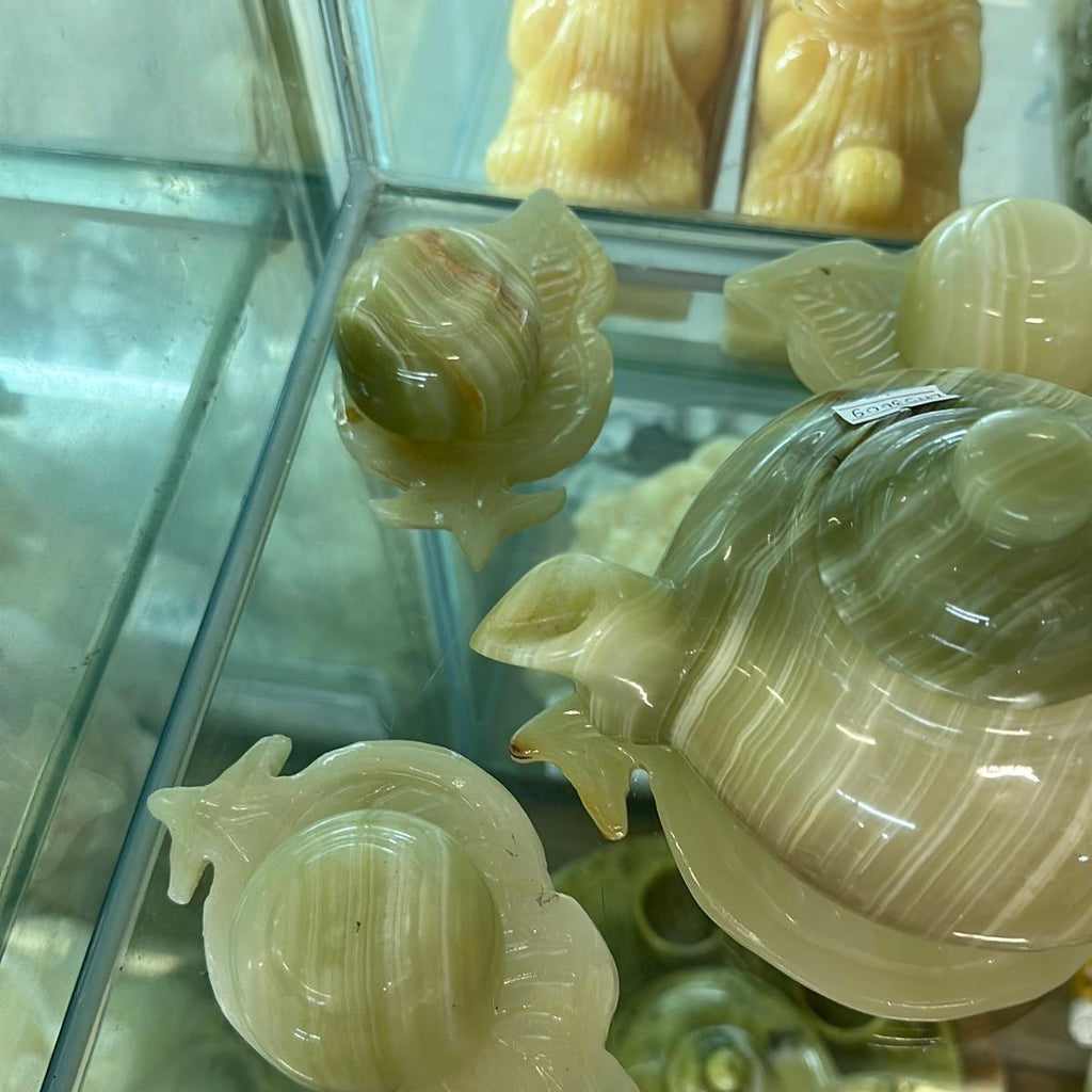 Bộ ấm trà ngọc onyx