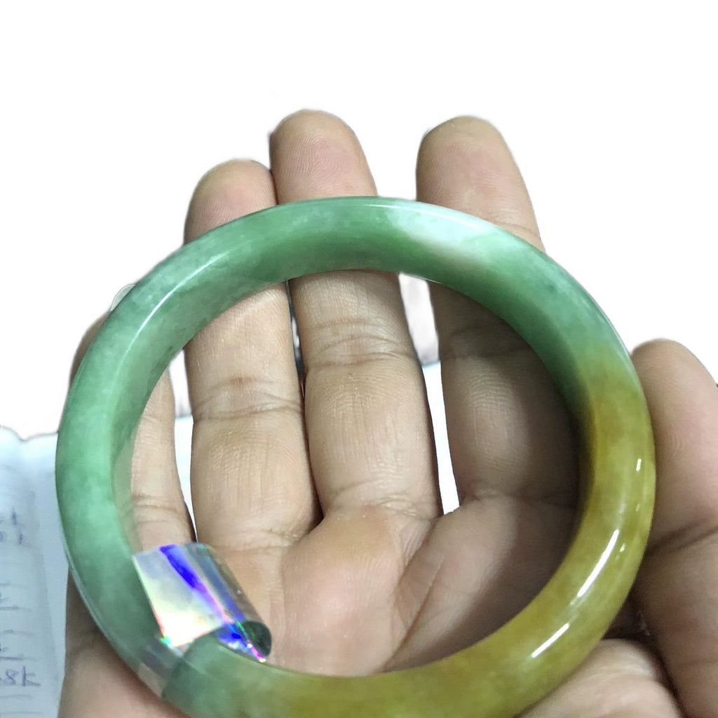 Vòng tay đá cẩm thạch phỉ Thúy size tay 50 -60 làm quà tặng hoặc đeo trang sức