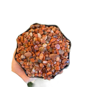Đá Thạch Anh vụn đủ màu – Trang Trí Chậu Cây, Bể Cá