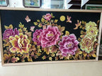 Tranh Đá Quý Cao Cấp Hoa Khai Phú Quý 3D TPC 063 - Hình ảnh chi tiết 2