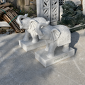 Tượng voi đá Marble – chetacda.com