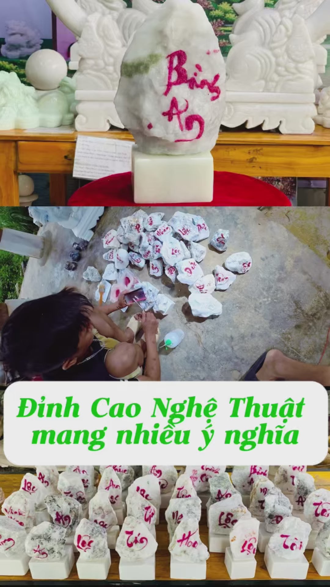 Khắc Chữ Trên Đá Quý Lục Yên – Món Quà Tặng Sang Trọng, Ý Nghĩa Và Bền Mãi Theo Thời Gian